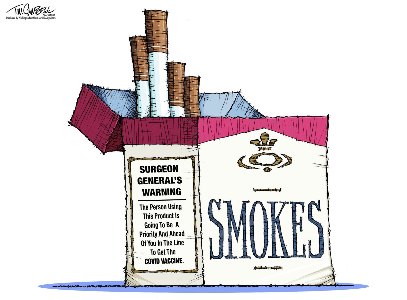 Tim Campbell Editorial Cartoons